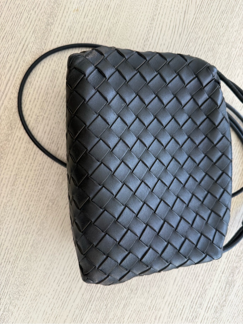 Bottega Veneta Woven Black Crossbody Bag - Picture 5 of 10